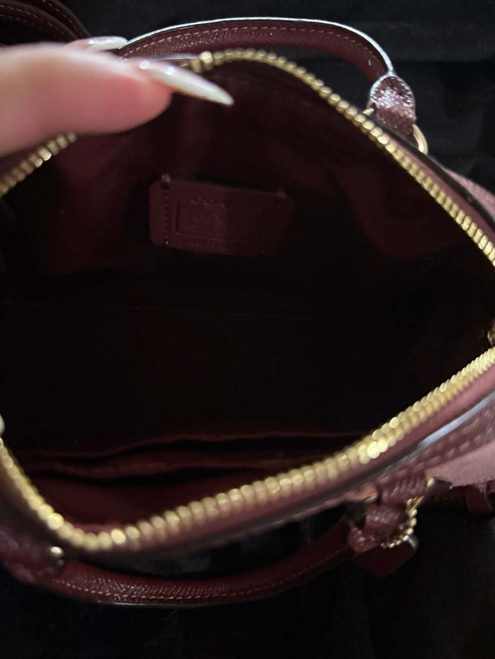 Coach Pink and Brown Satchel - Picture 10 of 13